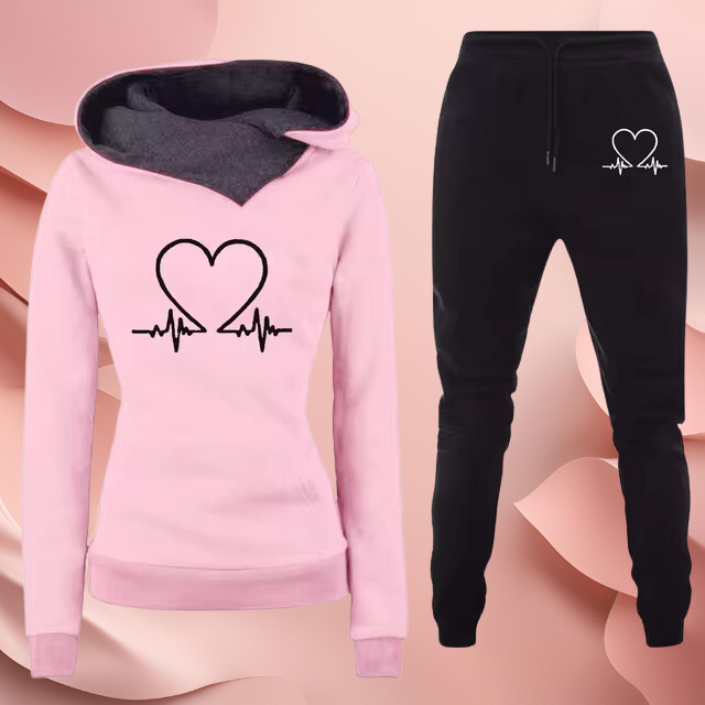 Rosa Heart | Zestaw joggerów na rzecz świadomości raka piersi