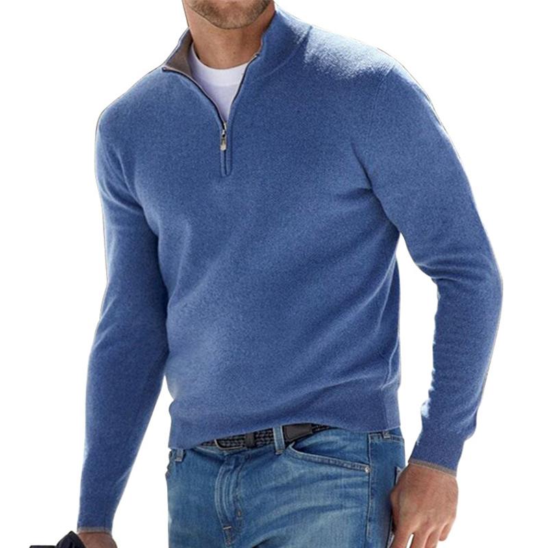 Erik Premium Sweter zapinany na zamek