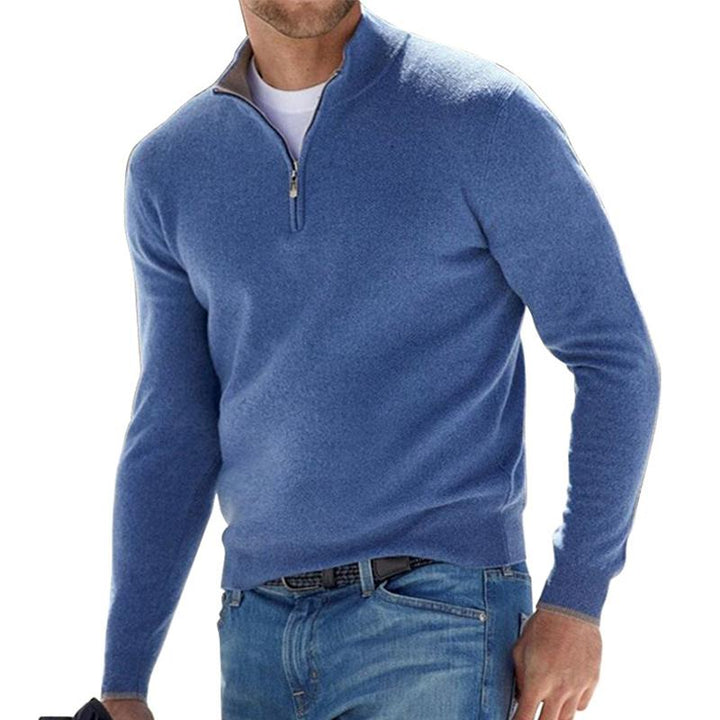 Erik Premium Sweter zapinany na zamek