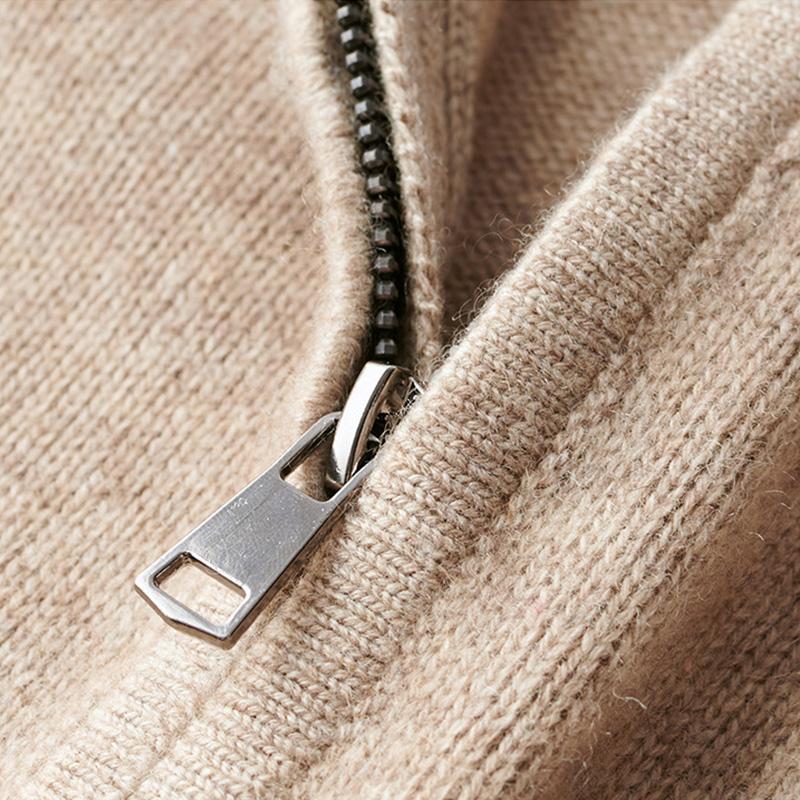 Erik Premium Sweter zapinany na zamek