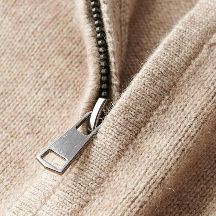 Erik Premium Sweter zapinany na zamek