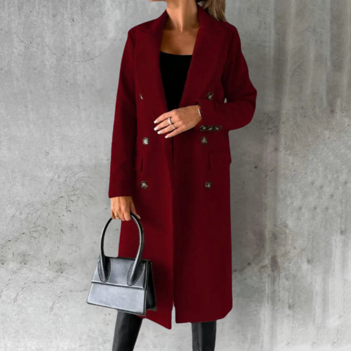 Selene | City Chic Płaszcz z Mieszanki Wełny