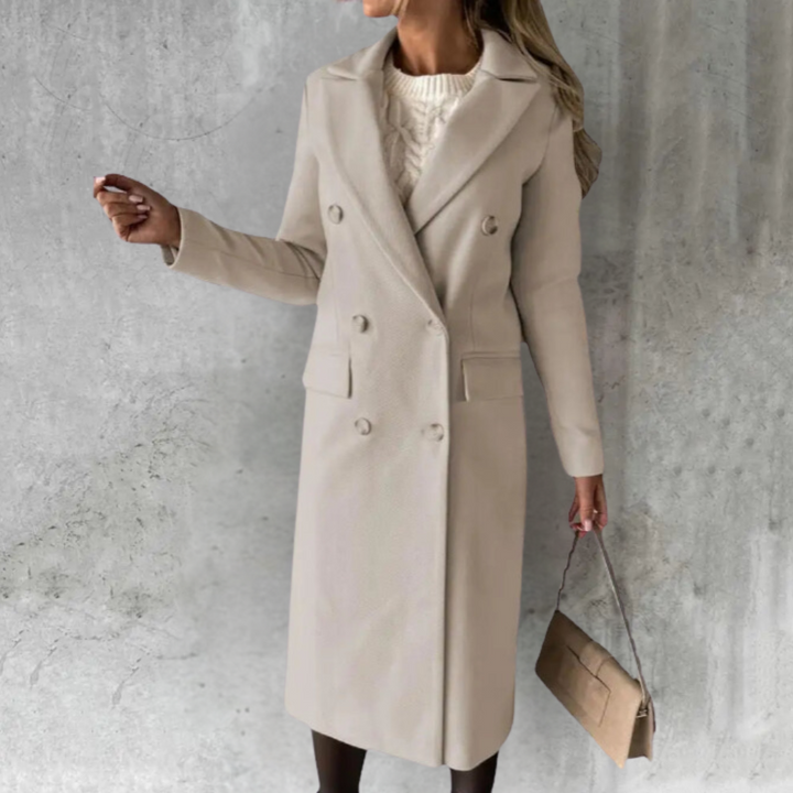 Selene | City Chic Płaszcz z Mieszanki Wełny