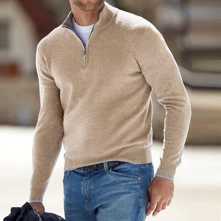 Erik Premium Sweter zapinany na zamek