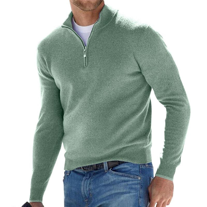 Erik Premium Sweter zapinany na zamek