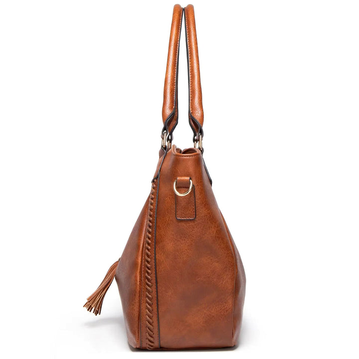 Nellie | Elegancka Torba ze Skórki Wegańskiej