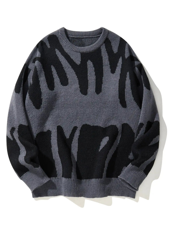 Jacob -Abstrakcyjny sweter