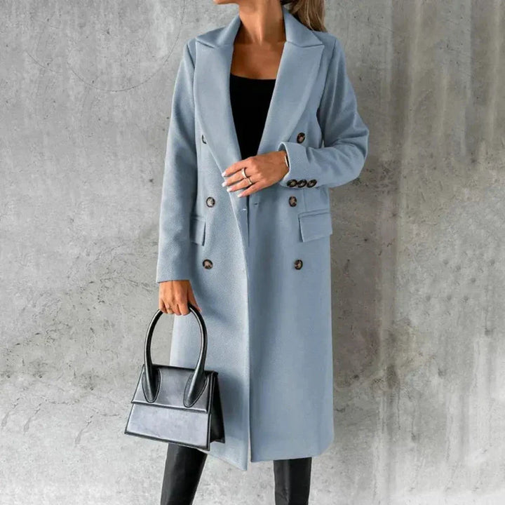 Selene | City Chic Płaszcz z Mieszanki Wełny