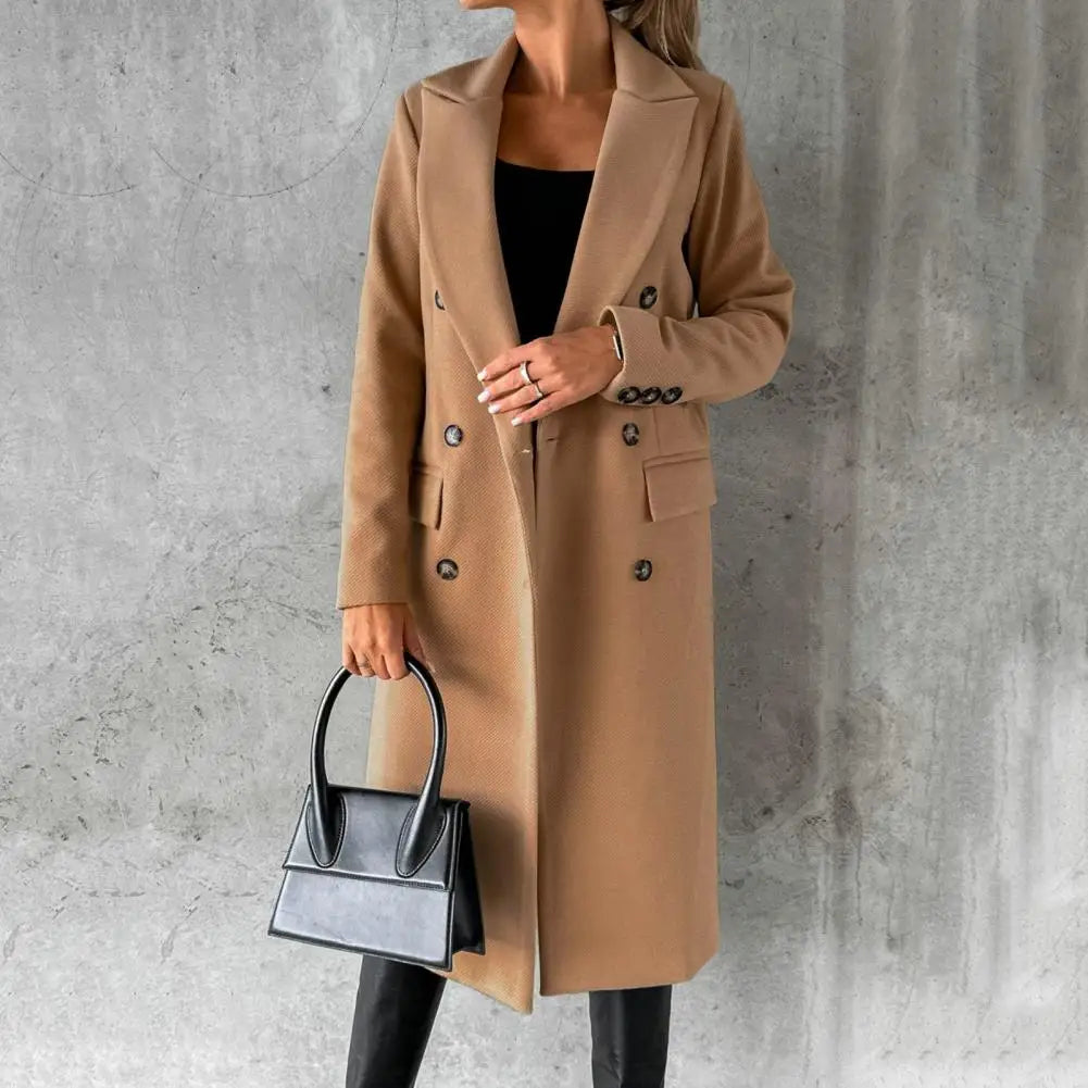 Selene | City Chic Płaszcz z Mieszanki Wełny