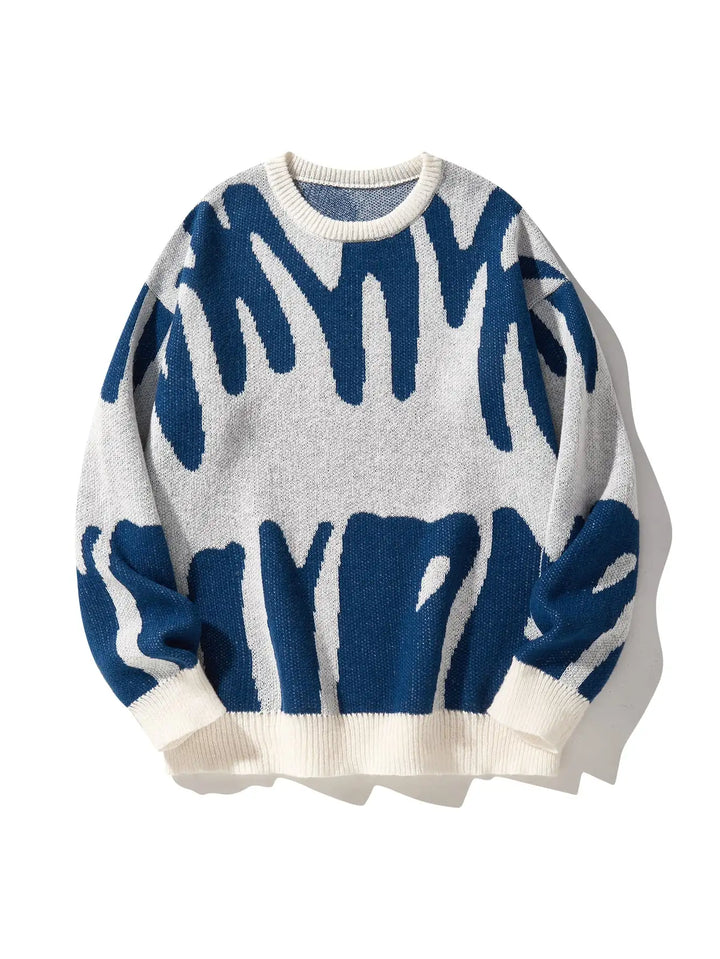 Jacob -Abstrakcyjny sweter