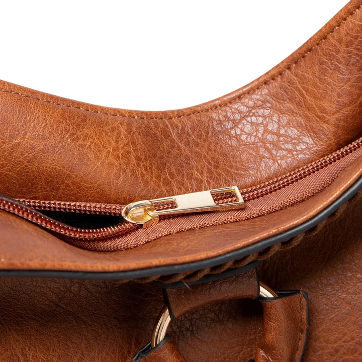 Nellie | Elegancka Torba ze Skórki Wegańskiej