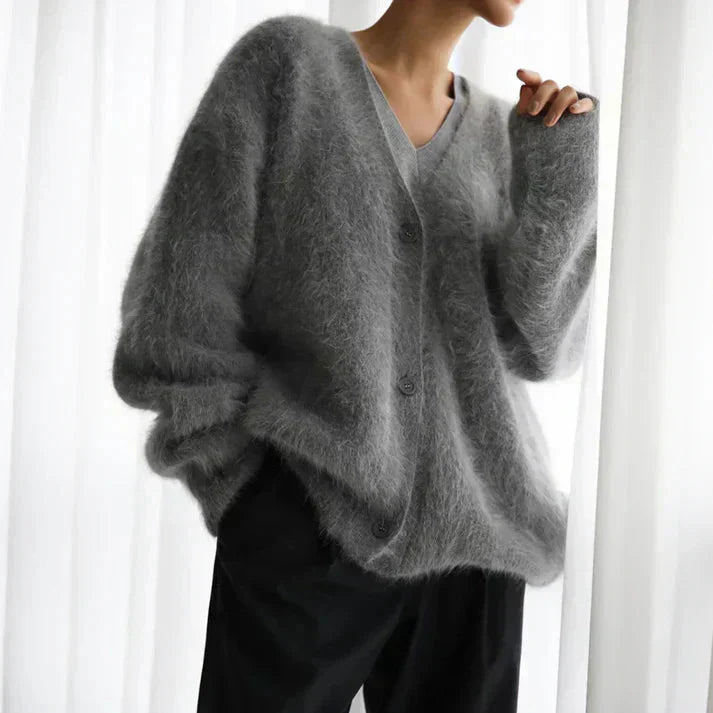 Ciepły sweter damski | Fluffy