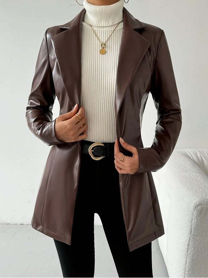Janna – Elegancka damska kurtka z guzikami do stylizacji biznesowych i casualowych