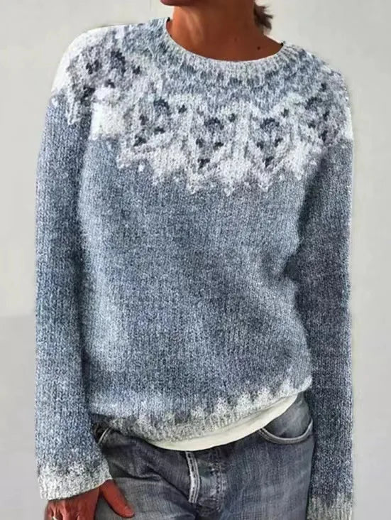 ELIN - RETRO-JESIENNY PULLOVER