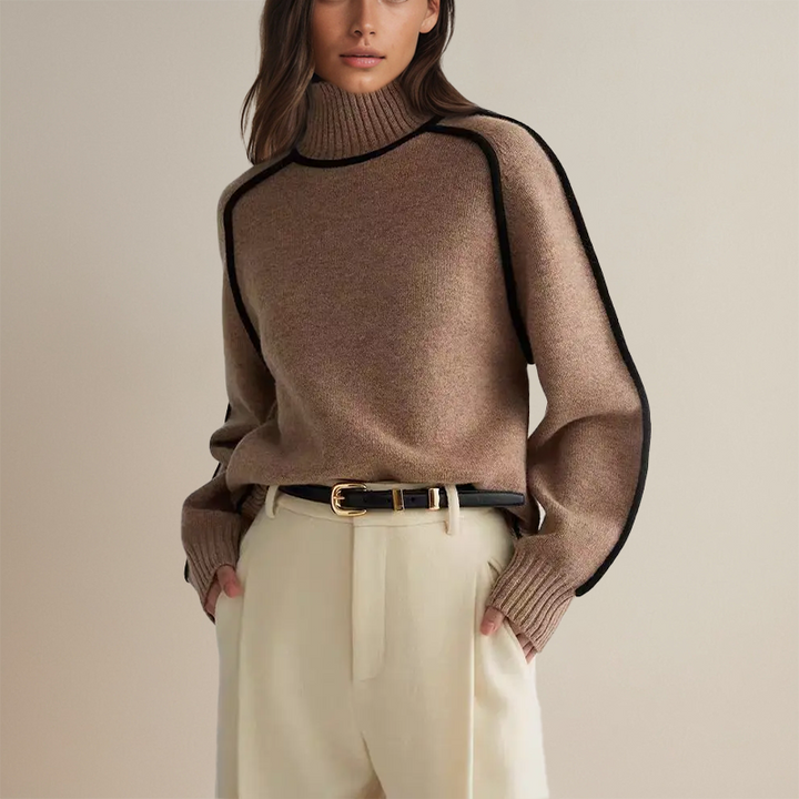 ÉMILIE |SWETER Z GOLFEM