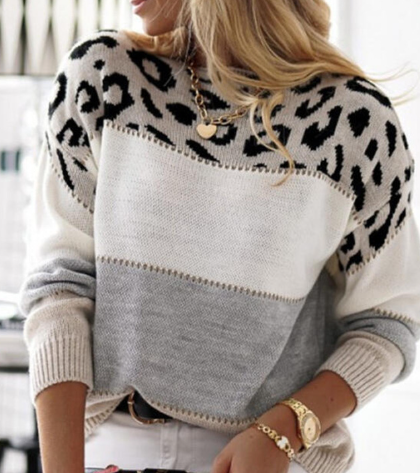 Lela | Sweter Soft-Knit z Długim Rękawem