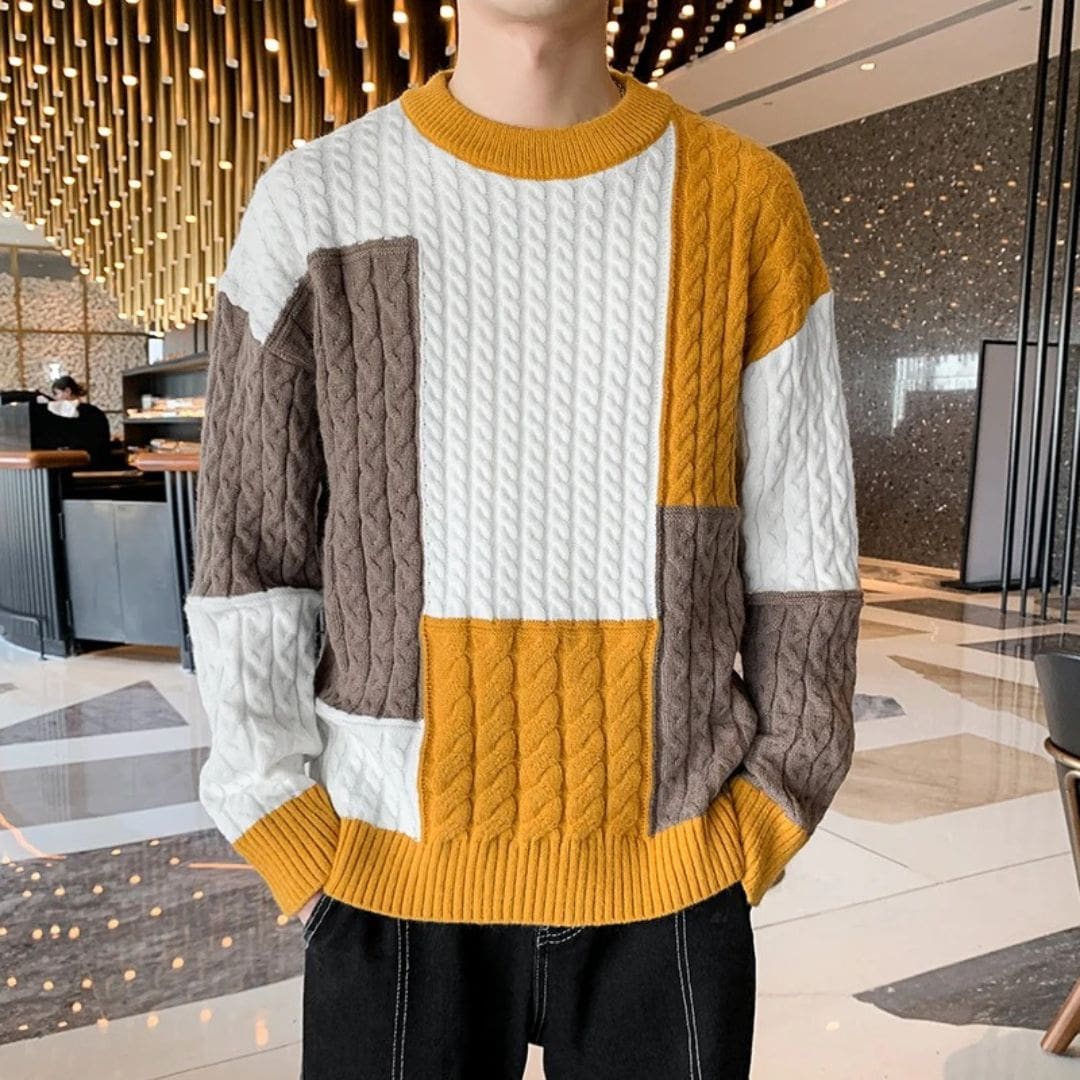 Tria - Sweter dzianinowy